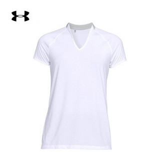 Under Armour 安德玛 UA女子Vanish Edge Polo衫-1317380 白色100 XL