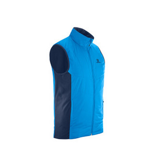 萨洛蒙（Salomon）男款保暖可打包夹克DRIFTER MID VEST M 浪花蓝403648 S