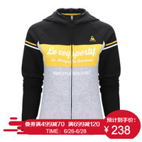 lecoqsportif乐卡克法国公鸡女长袖骑行服QC-845863 黑色/BLK XL