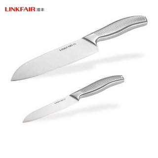 凌丰（LINKFAIR）不锈钢刀具套装 厨房套刀家用切菜全套菜板菜刀组合六件套 LFDJ-DJT7