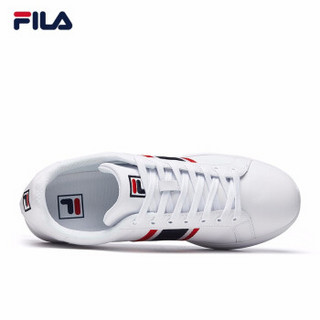 1FILA 斐乐官方 男子网球文化鞋2020新款休闲鞋板鞋小白鞋男鞋(Q4类似） 集团白-WT 40