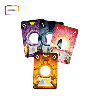 Asmodee 艾赐魔袋 SOLENIA 昼夜星 经营管理类桌游游戏