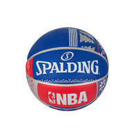 NBA Spalding/斯伯丁2018 NBA logo 7号篮球 83-544Y圣诞篮球 图片色