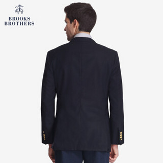 Brooks Brothers/布克兄弟男士两粒扣羊毛西服外套1000034362 4004-藏青色 40RG