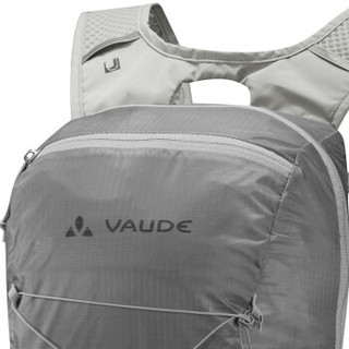 巍德VAUDE 骑行包专业户外男女自行车运动双肩背包12L 12178 淡灰