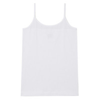 無印良品 MUJI 無印良品  女式 棉弹力吊带衫 卡其绿 S