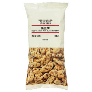 无印良品 MUJI 黑豆饼 35g