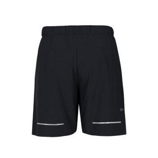 ASICS亚瑟士 男式LITE-SHOW 7英寸夜跑短裤运动裤男 2011A262-0904 黑色 XL