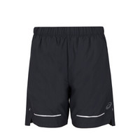 ASICS亚瑟士 男式LITE-SHOW 7英寸夜跑短裤运动裤男 2011A262-0904 黑色 XL