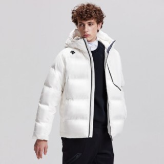商品descente迪桑特 吴彦祖同款 男子加厚羽绒服 d8431tdj53 米白色
