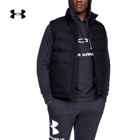 安德玛 UNDER ARMOUR 官方 UA男子 Sportstyle羽绒运动马甲-1342703 黑色001 M