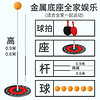 乒乓球训练器自练神器儿童玩具弹力软轴网红神器室内家用球拍健身 【升级版家庭套餐】双拍2杆6球