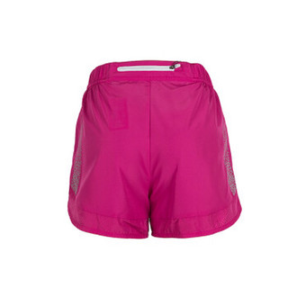 ASICS亚瑟士运动短裤女健身跑步LITE-SHOW 4IN短裤 142576-0904 粉色 L