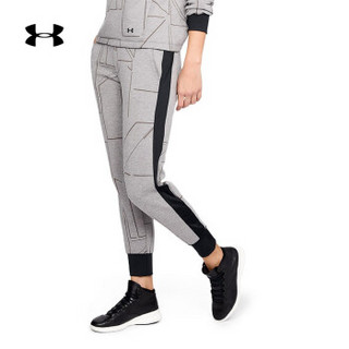 Under Armour 安德玛官方 UA女子Spacer Burnout运动长裤-1323974 灰色019 M