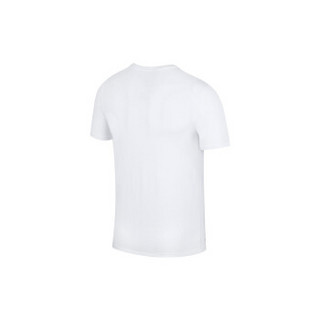 NBA-Nike 金州勇士队 游行潮流白色T恤 图片色 XL