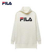 FILA（斐乐） 2019春季新款米兰时装周ICONIC系列SNBN限定款 时尚简约套头编织衫女 云白色-WT 155/76A/XS