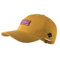 DESCENTE迪桑特 SPORTS STYLE 男女同款运动棒球帽 D9226HCP11 黄色-BG M