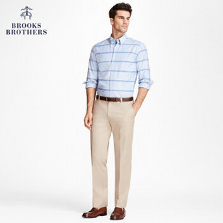 Brooks Brothers/布克兄弟 斜纹棉质长裤 1000046117 2004-米色 3332