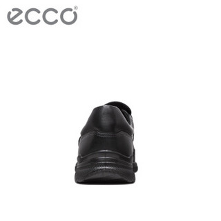 ECCO爱步男士凉鞋透气休闲鞋镂空男鞋 欧文511534 黑色 45
