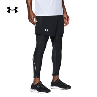 安德玛官方 UA Launch 男子 5英寸运动短裤 Under Armour-1289312 黑色001 M