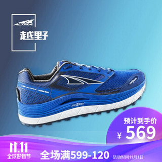 ALTRA 长距离抓地越野跑鞋Olympus 2.5 轻量缓冲 稳定大底防滑专业训练运动鞋 男款经典蓝AFM1759F-1 46