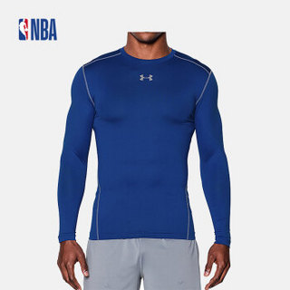 NBA UNDER ARMOUR UA  运动长袖紧身衣男 1265650 蓝色401 L