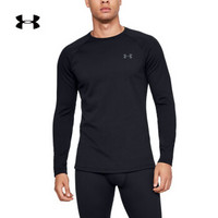 安德玛官方 UA Base 3.0 男子 圆领运动T恤 Under Armour-1343243 黑色001 XL