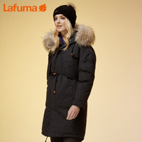 法国LAFUMA乐飞叶女士户外登山徒步长款保暖重型羽绒服女 深灰色G3 160/80A(36)