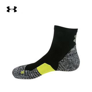 Under Armour 安德玛 UA男子Quarter袜-1315588 黑色001 L