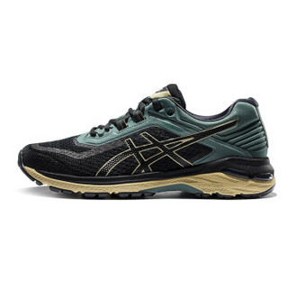 ASICS/亚瑟士 稳定轻质跑步鞋男运动鞋 GT-2000 6 TRAIL T827N-9090 黑色/绿色 40