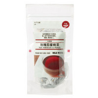 无印良品 MUJI 代用茶 玫瑰茄蜜桃茶 18g（1.8gx10袋）