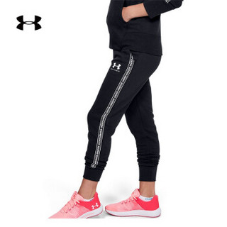 Under Armour 安德玛官方 UA女童 Sportstyle 运动长裤-1348204 黑色001 童XL