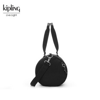 Kipling 凯浦林 女款帆布轻便斜挎单肩健身时尚简约休闲旅行斜挎包|ONALO 炫动黑