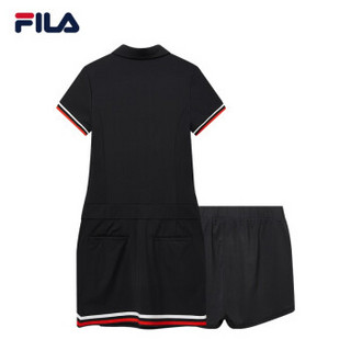 1FILA 斐乐官方Red Line系列 女子连衣裙 2019夏季新款两件套运动裙 传奇蓝-NV 160/80A/S