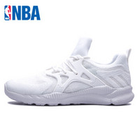 NBA球鞋 夏季新款时尚休闲运动鞋透气休闲鞋鞋子 男 N1718808 白-4 41