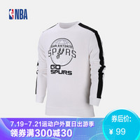 NBA 新款 马刺队 经典潮流圆领长袖卫衣套头衫 运动外套 男 图片色 XXL