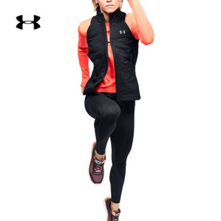 安德玛官方UA Reactor女子运动马甲Under Armour1342804 黑色001 L