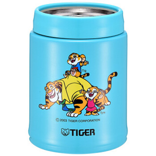 TIGER 虎牌 MCA-C25C-AM 不锈钢焖烧杯 蓝色 250ML