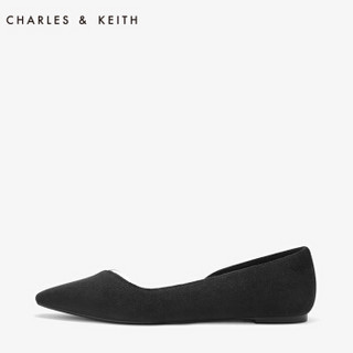 CHARLES & KEITH 女士拼接装饰简约风奥赛平底鞋  CK1-70900095