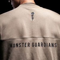 MSGD运动卫衣男子春夏保暖休闲潮流假两件上衣 Storm Brown 尘暴棕 M