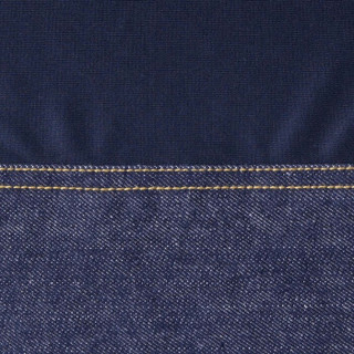 MUJI 舒适沙发用外套/棉牛仔布（藏青色） 藏青色 宽65*深65*高43cm