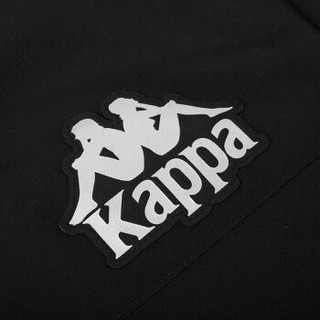Kappa卡帕女羽绒服冬季加厚工装长款连帽防寒服 2019新款|K0962YY61 黑色-990 M