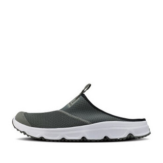 萨洛蒙（Salomon）男女款透气舒适恢复休闲鞋 RX SLIDE 4.0 19新品 406762蓖麻灰【男款】 UK7.5(41 1/3)