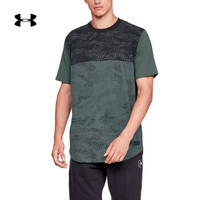 Under Armour 安德玛UA男子库里SC30 Camo Printed T恤-1323727 绿色370 L