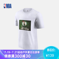 NBA 凯尔特人队 运动休闲针织内搭短袖T恤 图片色 S