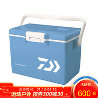 DAIWA 达亿瓦 酷来SU GU S800X小鱼钓游钓箱 保冷箱 小钓箱 日本制造 GU800X蓝色