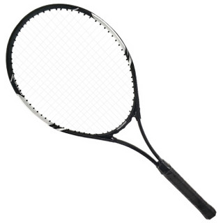 克洛斯威网球拍720初学者/初级进阶单拍男女大学生专业训练比赛网拍带拍包已穿线 (218实惠款)黑白色