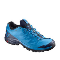 萨洛蒙（Salomon） 男款户外轻量耐用透气多功能徒步鞋OUTpath GTX 靛蓝色398645 UK7(40 2/3)