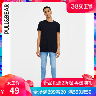  PULL&BEAR 05687549 男士紧身牛仔裤