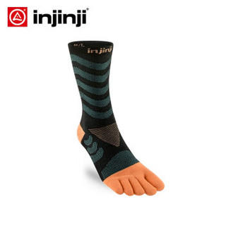 injinji五指袜 19年新品 长筒加厚ULTRA袜 压缩女款长跑运动户外袜 潜水 XS/SM